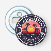 Décapsuleur Plage St Augustine Floride Coucher de soleil Plage (Devant)