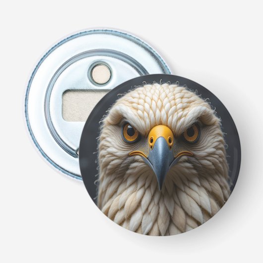 Décapsuleur Portrait d'oiseaux feuillés (Devant)