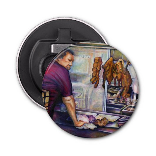 Décapsuleur Poulet baisé au soleil, Singapour (Devant)