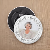 Décapsuleur Pour toujours dans nos coeurs Mémorial Élégante ph