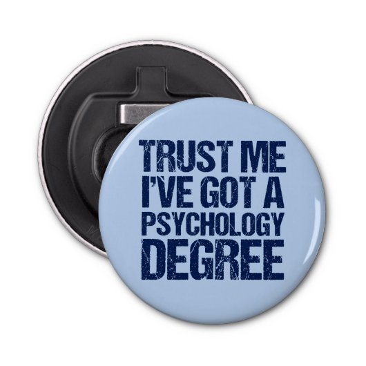 Décapsuleur Psychologie amusante Psychologue Diplômée Psycholo (Devant)