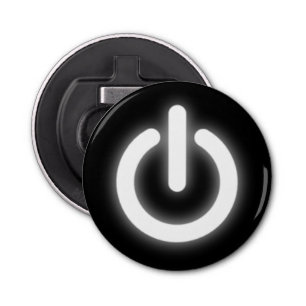 Décapsuleur Puissance brillante sur le symbole drôle