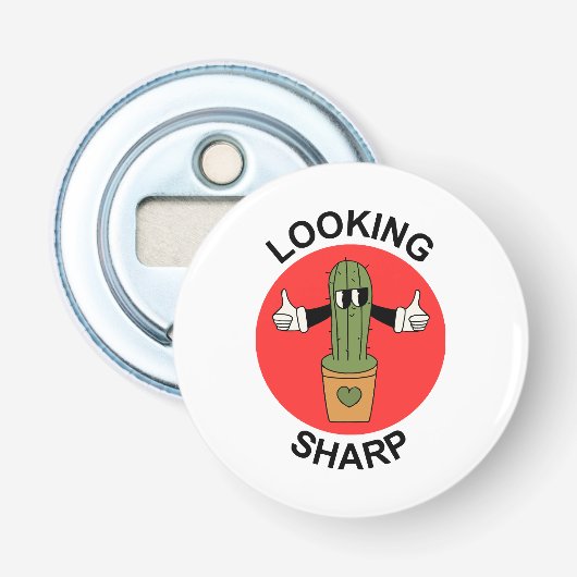 Décapsuleur Pun de cactus qui a de l'allure (Devant)