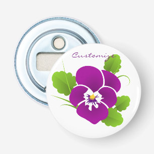 Décapsuleur Purple Pansy Flower Thunder_Cove