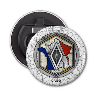 DECAPSULEUR RADIO 2025 BUTTON FLESOPENER