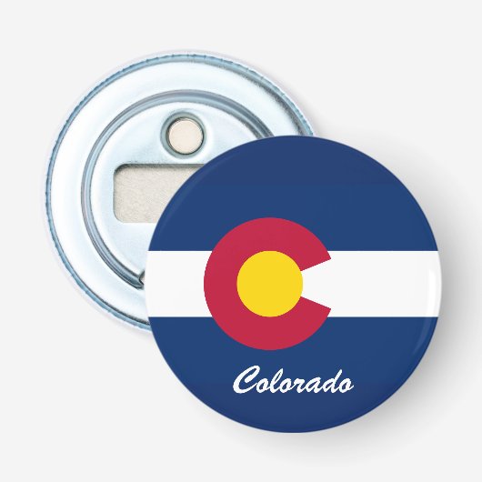 Décapsuleur Réfrigérateur Aimant Colorado Bottle Opener (Devant)