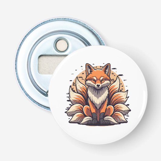 Décapsuleur Renard à 9 queues (Devant)