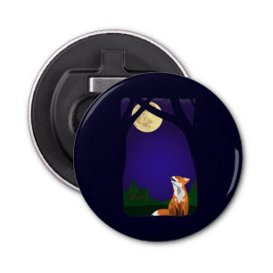 Décapsuleur Renard de pleine lune