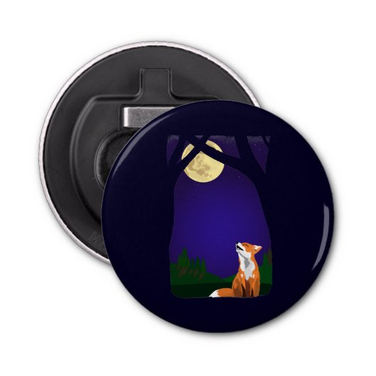 Décapsuleur Renard de pleine lune (Devant)