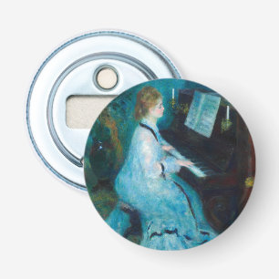 Décapsuleur Renoir femme à l'impressionniste Vintage de piano