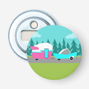 Décapsuleur Rétro Camper / Remorque et de la bouteille de voi