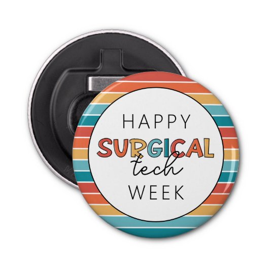 Décapsuleur Retro Happy Surgy Tech Week (Devant)