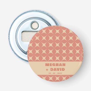 Décapsuleur Rétro Super les années 70 Motif Boho Terracotta Ma