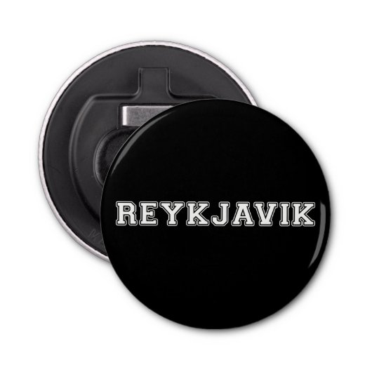 Décapsuleur Reykjavik Islande (Devant)
