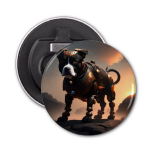 Décapsuleur Robot Staffordshire Bull Terrier, Bottle Opener