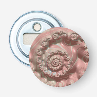 Décapsuleur Rose et Blanc Fractale 3D ~