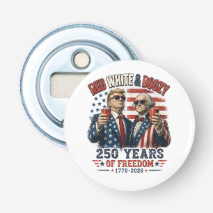 Décapsuleur Rouge Blanc Boozy Trump George Washington 250