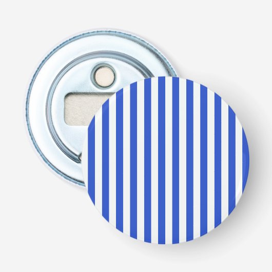 Décapsuleur Royal Blue Combination Stripes par Shirley Taylor (Devant)
