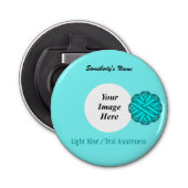 Décapsuleur Ruban bleu/Turquoise Tmpl par Kenneth Yoncich (Devant)