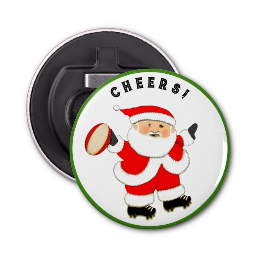Décapsuleur Rugby Noël Stocking Stuffers (Devant)