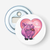 Décapsuleur Saint Valentin au cochon (Devant)