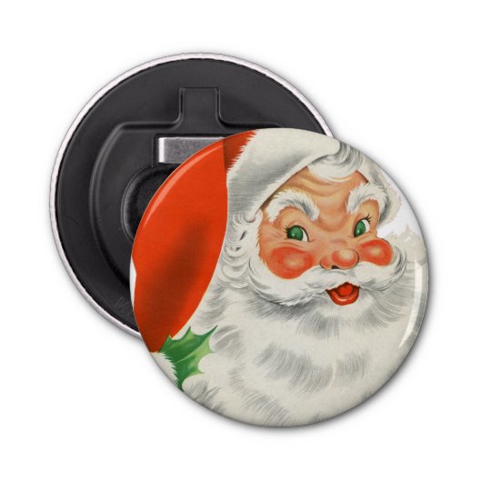 Décapsuleur Santa Claus rétro vintage (Devant)