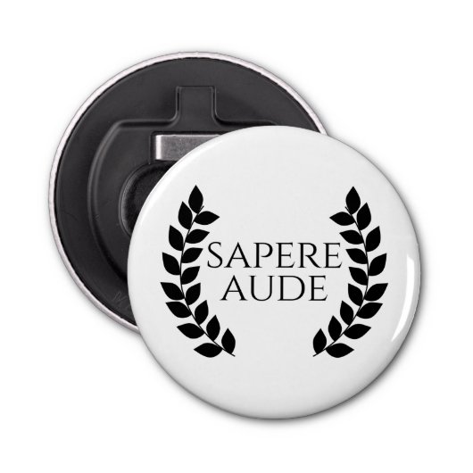 Décapsuleur Sapere Aude (Devant)