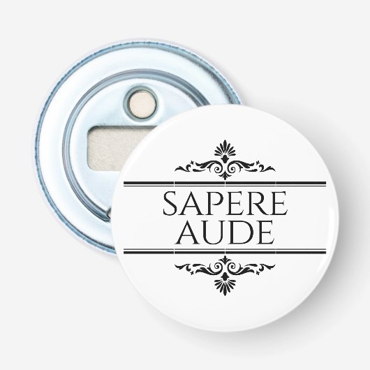 Décapsuleur Sapere Aude (Devant)