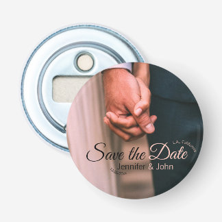 Décapsuleur Sauvegarder la date ajouter le nom du couple lieu