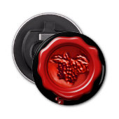 DÉCAPSULEUR SCEAU DE CIRE ROUGE AUX RAISONS (Devant)