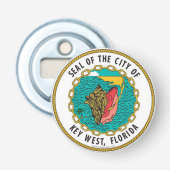 Décapsuleur Sceau de Key West, Floride (Devant)