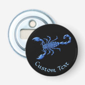 Décapsuleur Scorpion bleu (Devant)