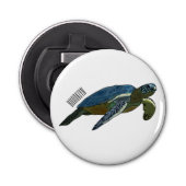 Décapsuleur Sea turtle cartoon (Devant)