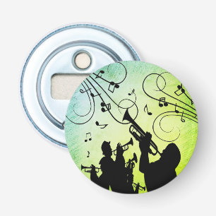 Décapsuleur Section Trumpet Jazz Music Green