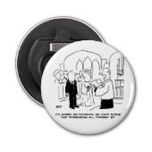 Décapsuleur Service de l'église mariage Vicar ne peut pas frot (Devant)