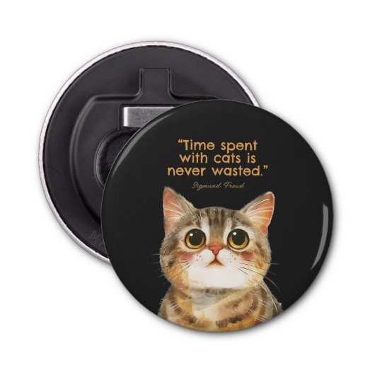 Décapsuleur Sigmund Freud Cat Bottle Opener (Devant)