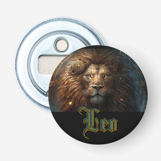 Décapsuleur Signe du zodiaque Lion (Devant)