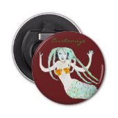 Décapsuleur Sirène avec Dreadlocks Thunder_Cove (Devant)