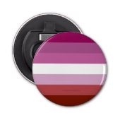 Décapsuleur SlipperyJoe's lesbian pride flag feminine communit (Devant)