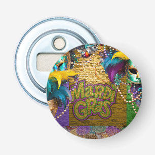 Décapsuleur SlipperyJoe's Mardi Gras Colliers de perles doublo