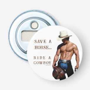 Décapsuleur SlipperyJoe's sauve cheval monter chapeau de cowbo