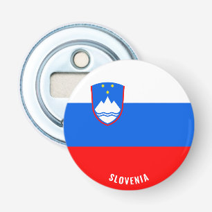 Décapsuleur Slovénie Drapeau délicieux Patriotique Bottle Ouvr