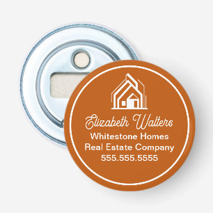 Décapsuleur Société immobilière Orange Brûlé Realtor personnal