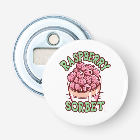 Décapsuleur Sorbet à la framboise  (Devant)