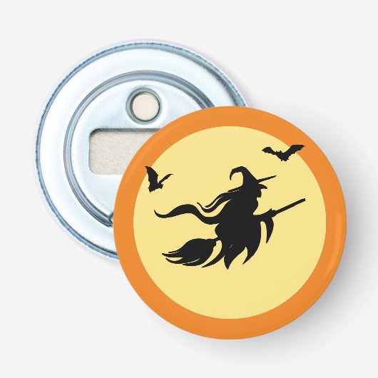 Décapsuleur Sorcière de Halloween (Devant)