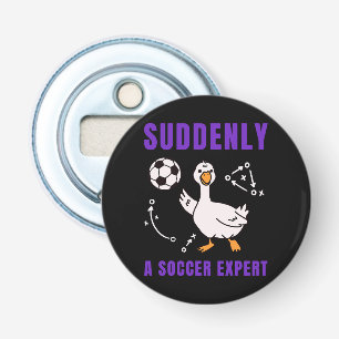 Décapsuleur Soudain un expert en football