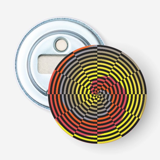 Décapsuleur Spirale rouge jaune bleu par Kenneth Yoncich (Devant)