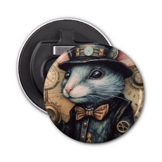 Décapsuleur Squeakleton Top Hat Steampunk (Devant)
