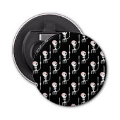 Décapsuleur Squelette d'Halloween avec épée (Devant)