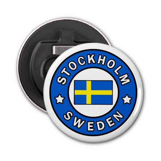 Décapsuleur Stockholm Suède (Devant)
